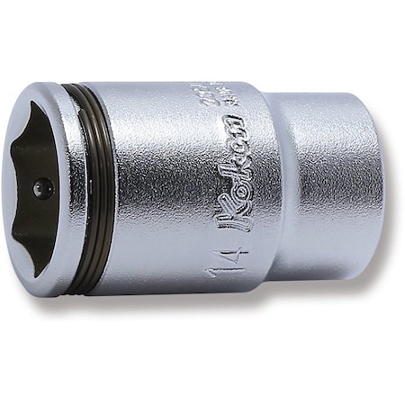 Ko-Ken Socket 114mm Nut Grip 32mm 1/4 Sq. Drive 2350X-14